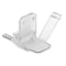 Prime-Line Window Screen Retainer Clip No 523 Clear Plastic, PK4 L 5623 - alternate 1